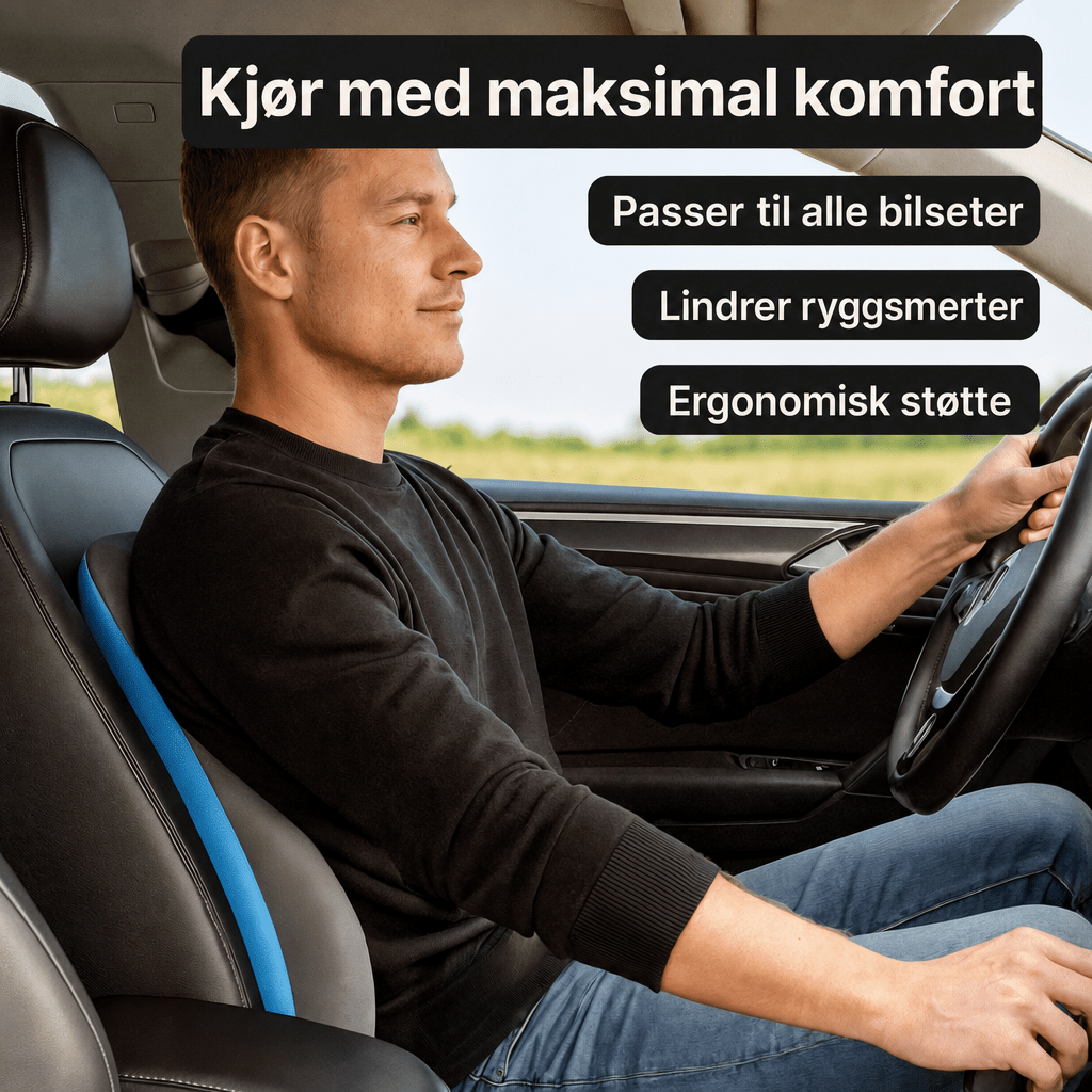 Ryggstøtte i memoryskum - AVABeauty.no